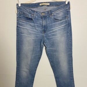 Big Star Skinny Jeans Size 29 Medium Wash Stretch Denim